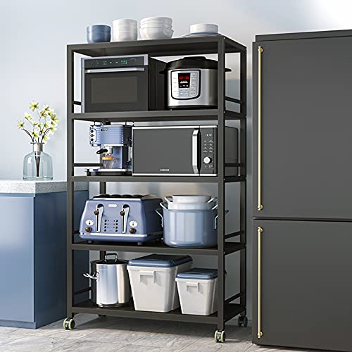 Étagère de cuisine micro-ondes extensible 5 niveaux pour optimiser les petits espaces - 7