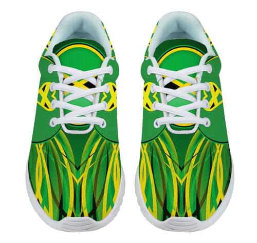 Jamaica Shoes for Women Men Trail Running Casual Fashion Sneakers Slip-on Tennis Shoes