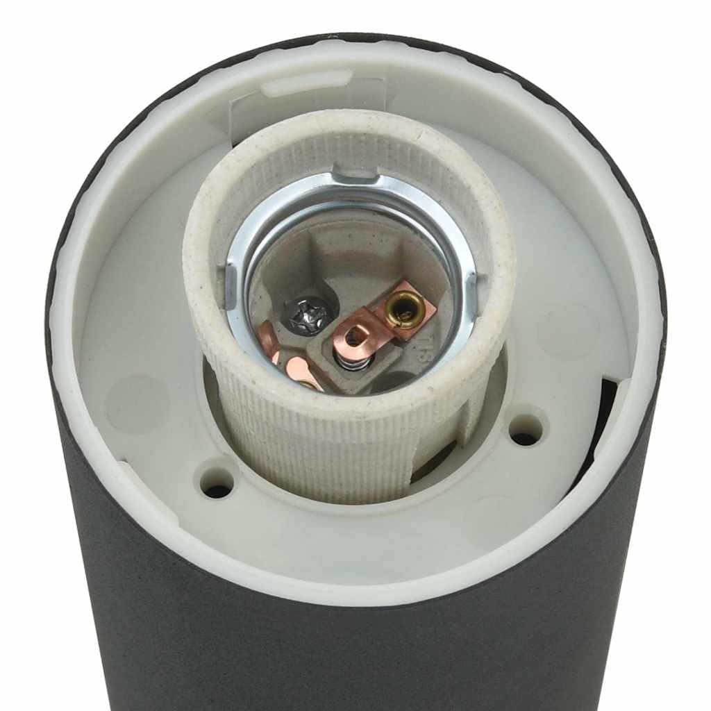 Lampada a colonna in acciaio inox con sensore, altezza 110 cm, IP44, resistente alle intemperie, per esterni, terrazza, vialetto, giardino, con diffusore e sensore di movimento PIR a 120°