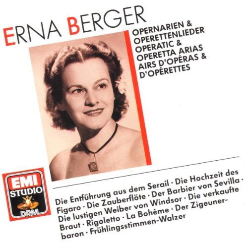 Erna Berger Operatic and Operetta Arias