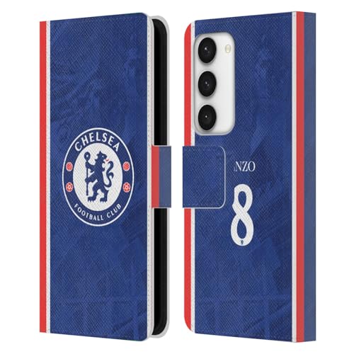 Étui portefeuille Chelsea FC Enzo Fernández pour Samsung S23 protection cuir