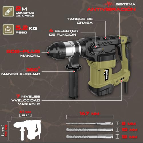 Cinceles para rotomartillos 29 Imagen adicional