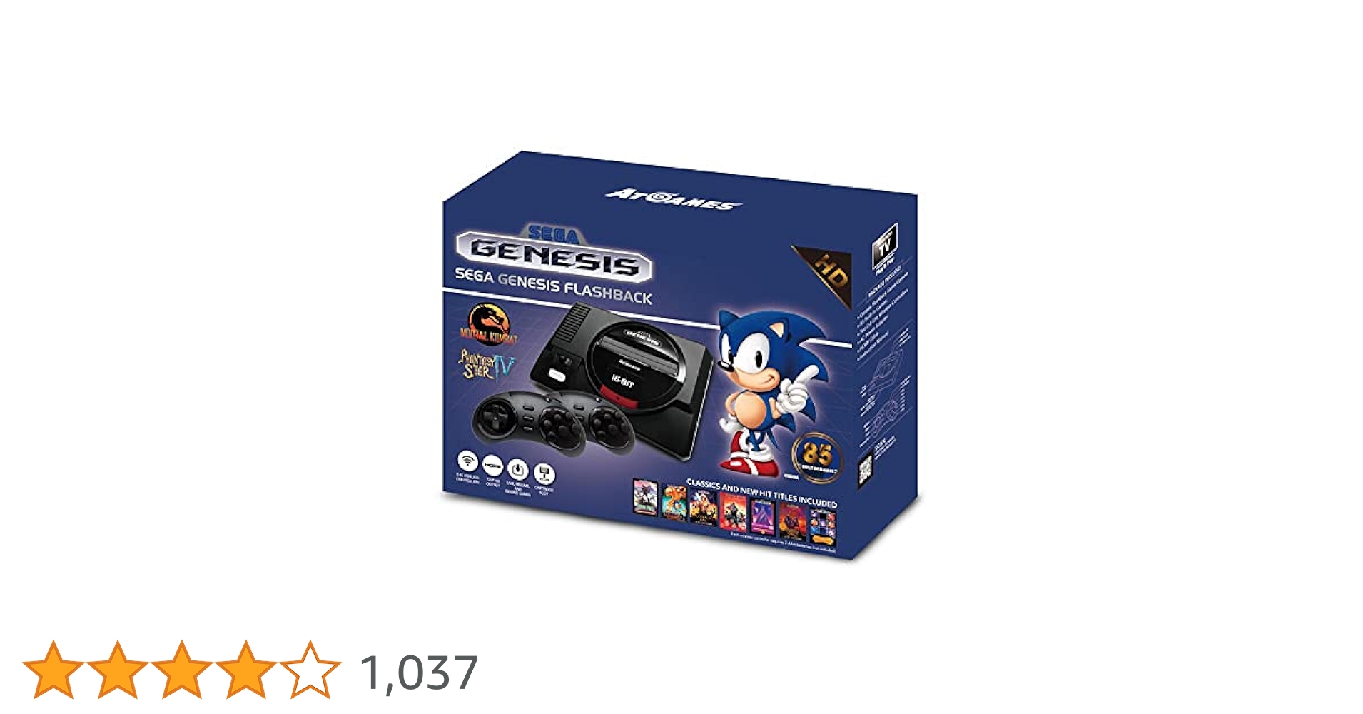 Amazon.co.jp: Sega Genesis Flashback HD 2017 Console セガ
