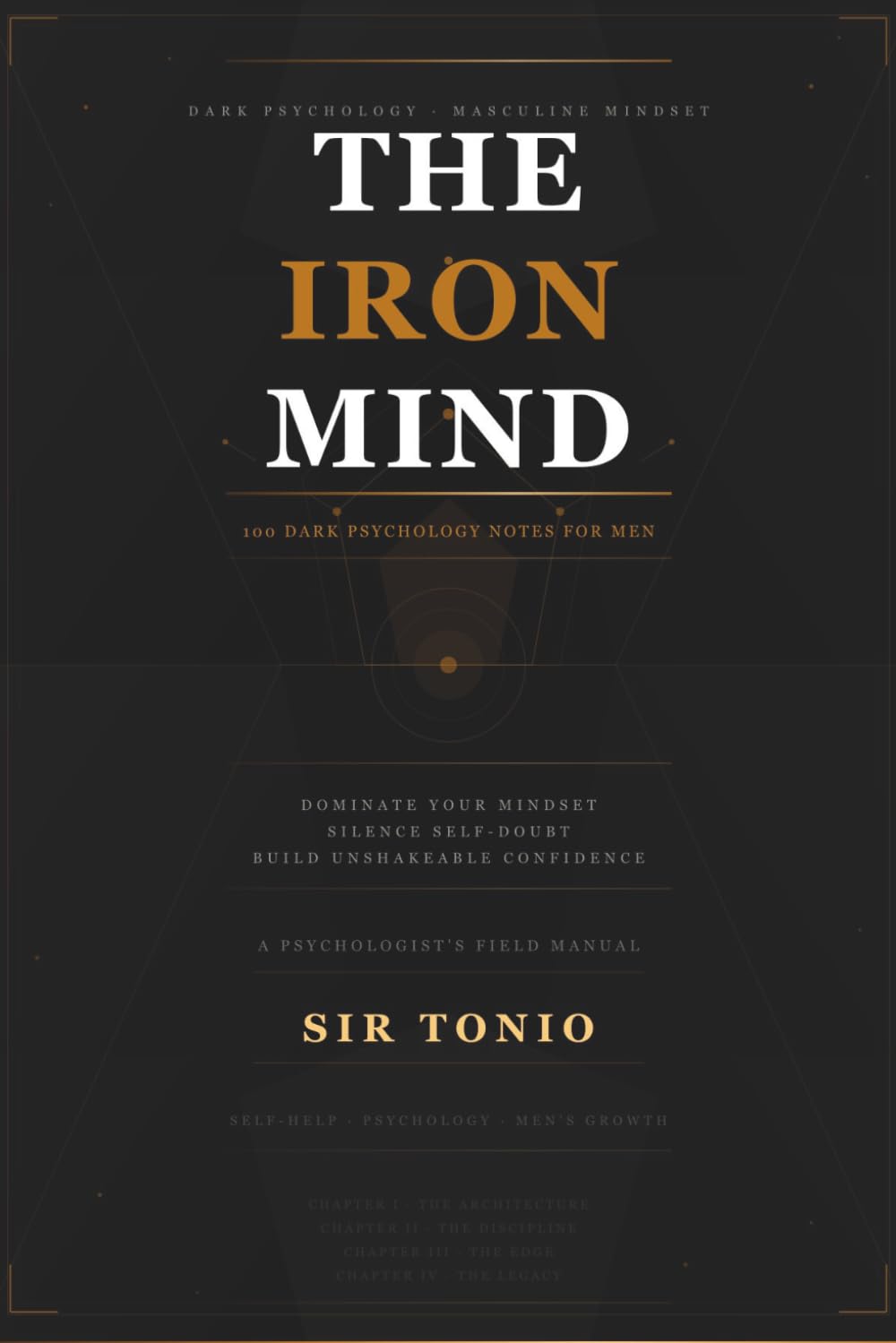 The Iron Mind: 100 Dark Psychology Notes to Dominate Your Mindset, Silence Self-Doubt, and Build Unshakeable Masculine Confidence