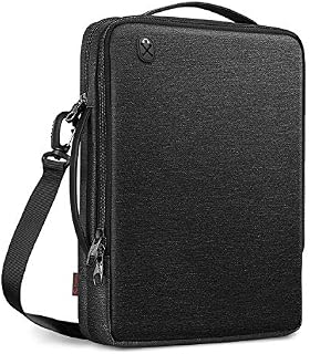 FINPAC Laptop Shoulder Bag for MacBook Pro 13 M2 M1 2022-2016, MacBook Air 13 2022-2018, MacBook Pro 14 2021, Water-Resistant Tablet Computer Carrying Sleeve Case w Electronics Organiser Pocket