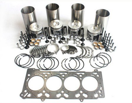 GOWE repair kit For Kubota engine V2607 repair kit piston piston ring cylinder liner full gasket set bearings