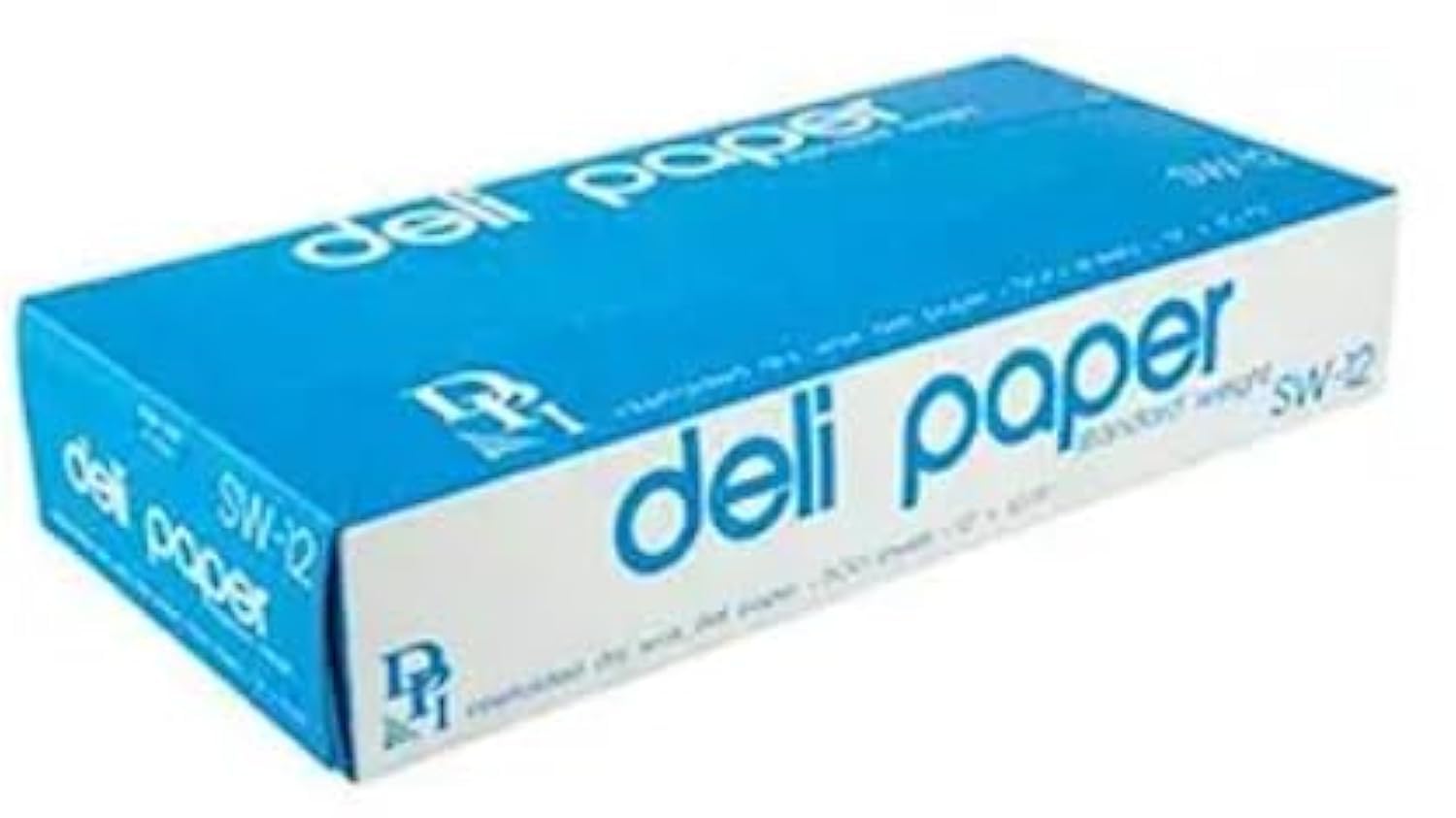 Durable Packaging 12" x 10 3/4" Interfolded Deli Wrap Wax Paper