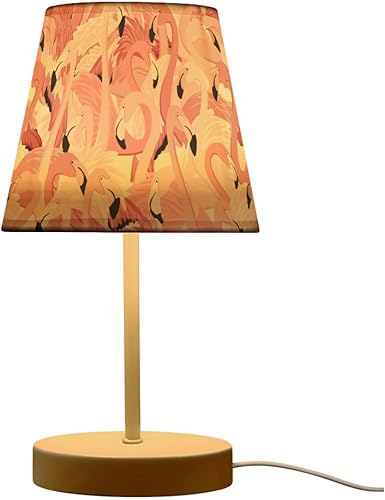 Miniatura 8 de Lámpara de mesa LED regulable con USB de 3 colores, estaca de madera de mar retro, gaviotas voladoras de 10.8 pulgadas de alto, luz de mesita de