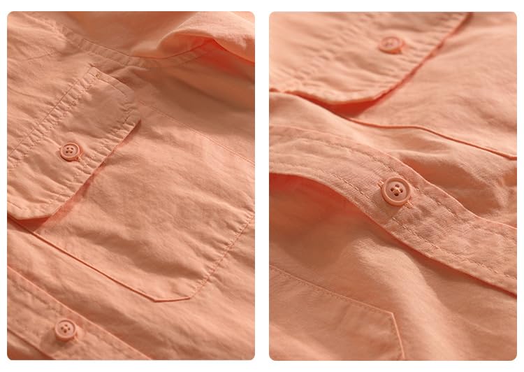 Men's Long-Sleeve Button-Down Casual Shirt4