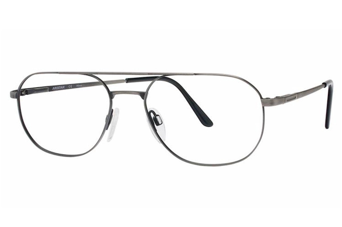 Aristar By Charmant Eyeglasses AR/6714 054 Antique Gray Optical Frame 54x140