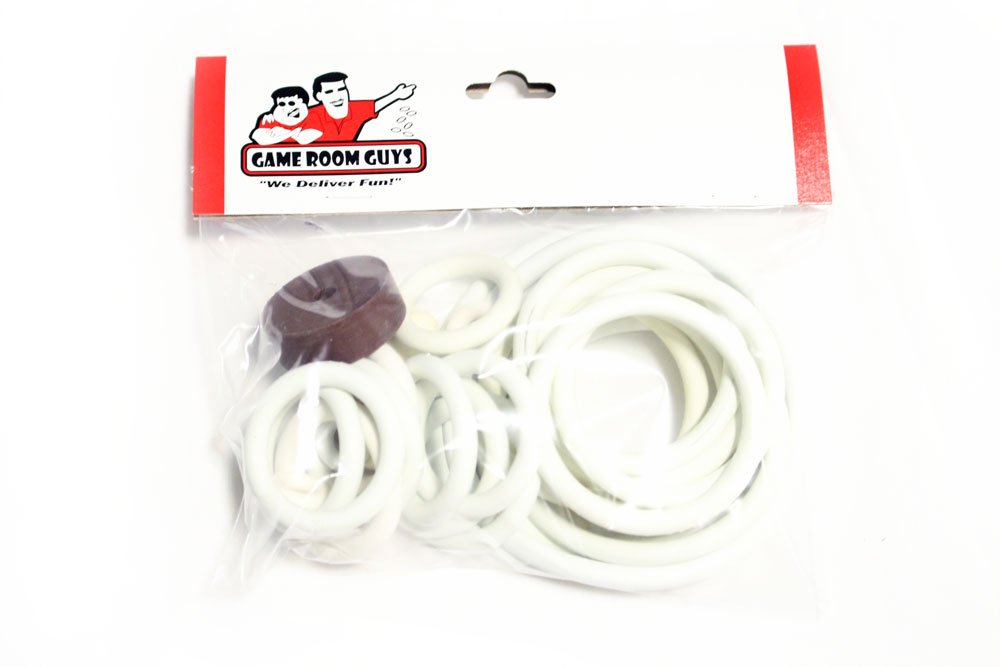 Game Room Guys 1948 United Tropicana Pinball White Rubber Ring Kit