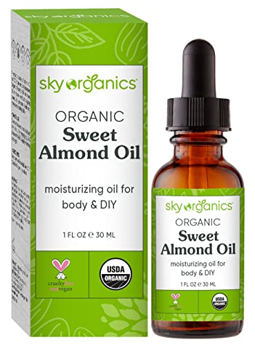 Sky Organics Organic Sweet Almond Oil, Soft & Soothe Body