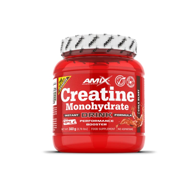 AMIX NUTRITION CREATINA MONOHYDRATE Sabor Cola, 360 Gr