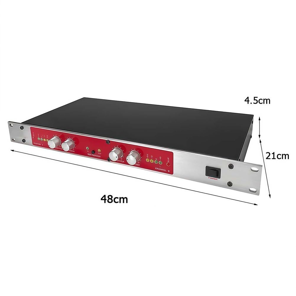 Processore audio professionale con autotune, eccitatore audio e mixer per karaoke, palcoscenico e prestazioni