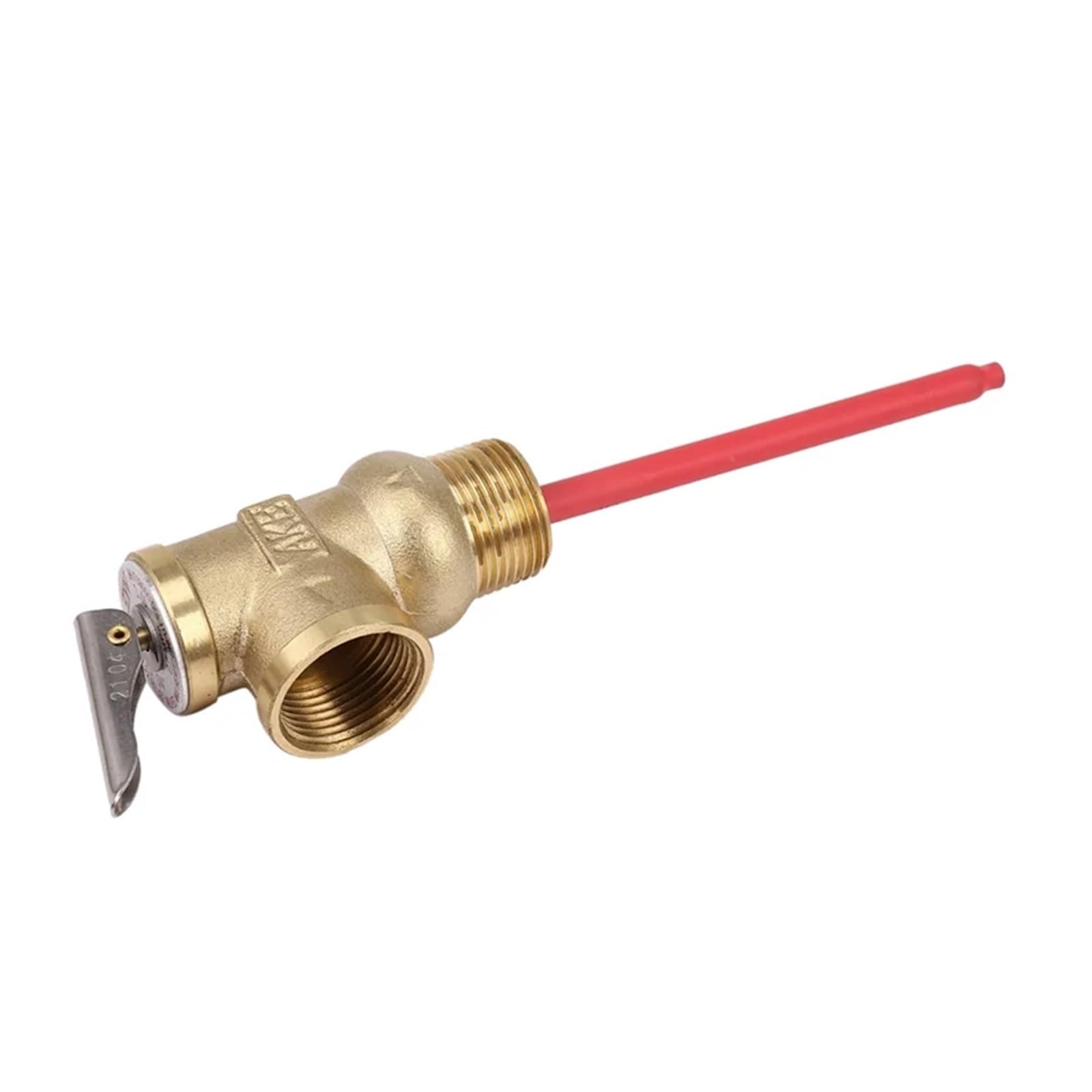 Valvula Antiretorno Agua 99C 102PSI 210F 0.7Mpa a la válvula BSP de alivio temperatura y presión 3/4 pulgada como seguridad TP para calderas de aceite