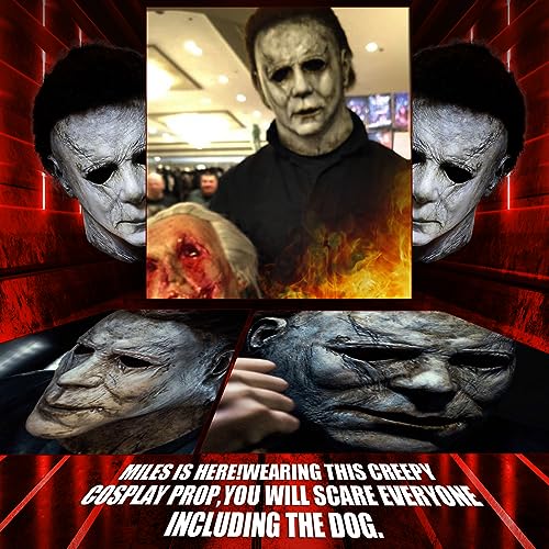 Michael Myers Maske aus Latex für Halloween und Kostümpartys
