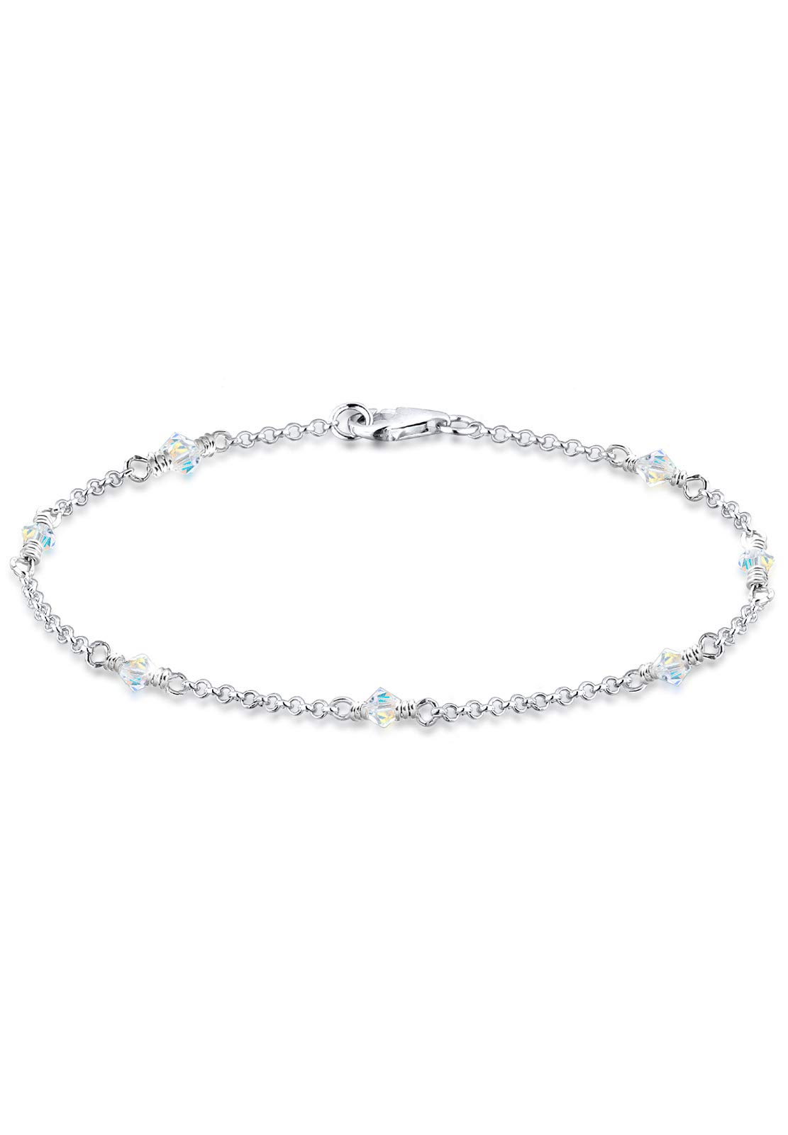Elli Bracelet Ladies Filigree Elegant with crystals in 925 sterling silver