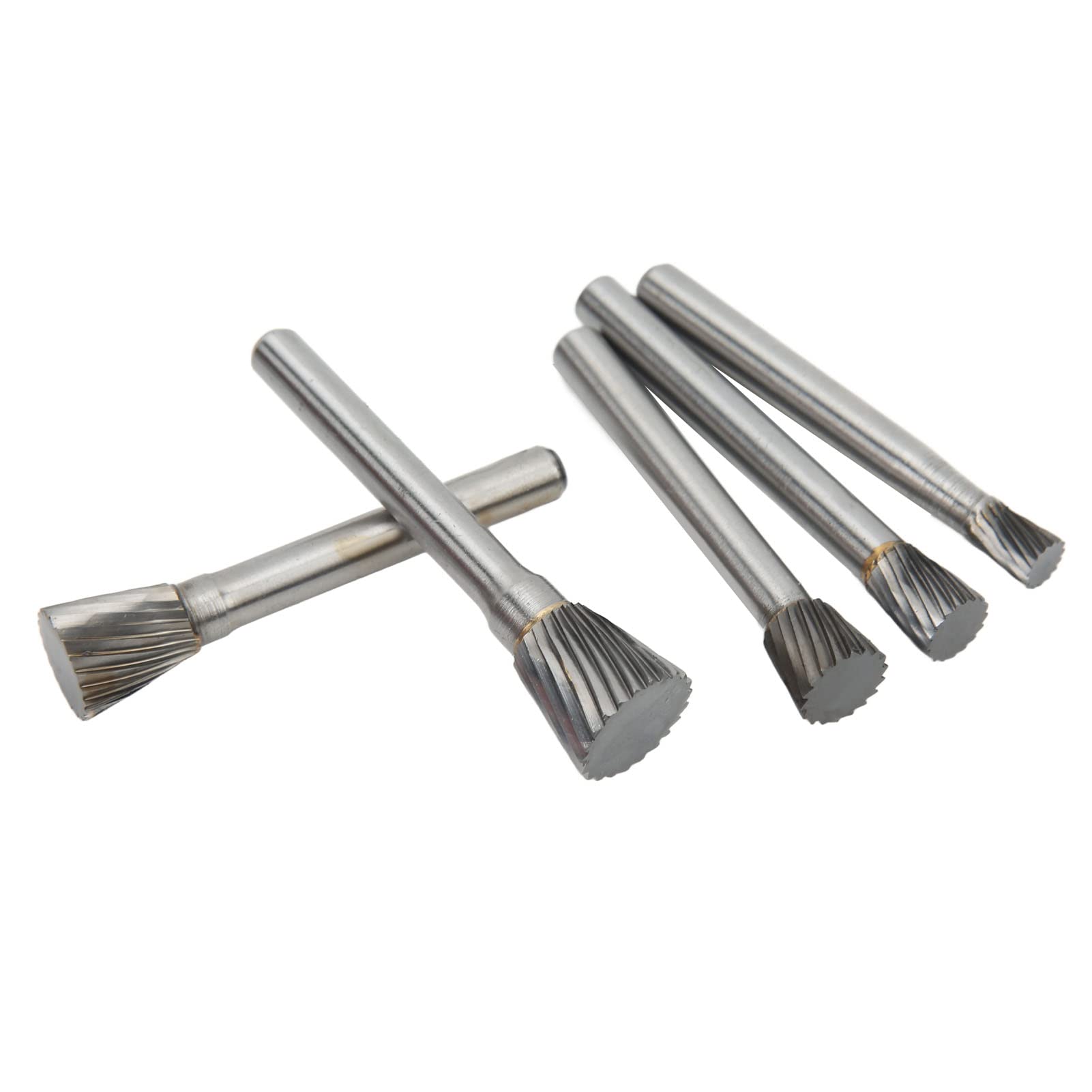 Auto Parts,N Type Rotary Burr Set Single Cut 6mm Shank Carbide Grinding Polishing Files