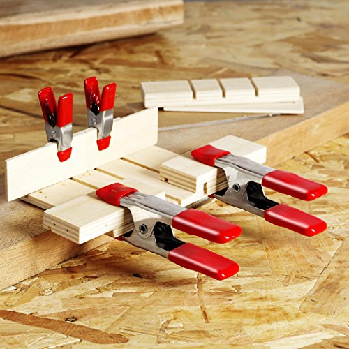 WORKPRO Conjunto de braçadeira de mola de aço de 20 peças, 15 peças de grampos de 3/4 cm, 5 peças de