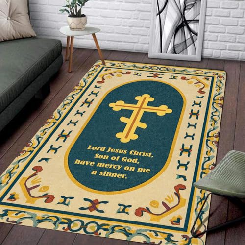 Tapete decorativo ortodoxo personalizado 3'x5' miniatura 3