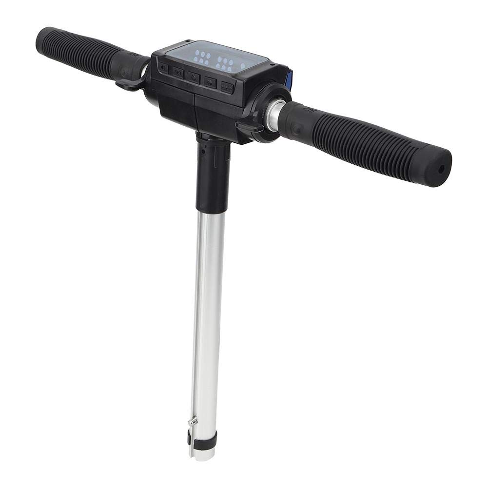 Manubrio scooter elettrico, set completo di manubrio universale in lega di alluminio MAGT compatibile con scooter elettrico KUGOO da 8 pollici senza schermo