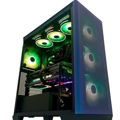 ginger6 Gaming PC Desktop 14ZH27C-6X - Intel Core i5 14400F Processor, Nvidia RTX 5080 16GB Graphics, 4TB M.2 NVMe SSD, 16GB DDR5, Z790, Wi-Fi 6E 802.11ax, Liquid Cooled, No OS