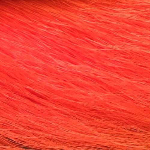 Turrall Fly Tying Material Buck Tail 3g Pack Hot Orange