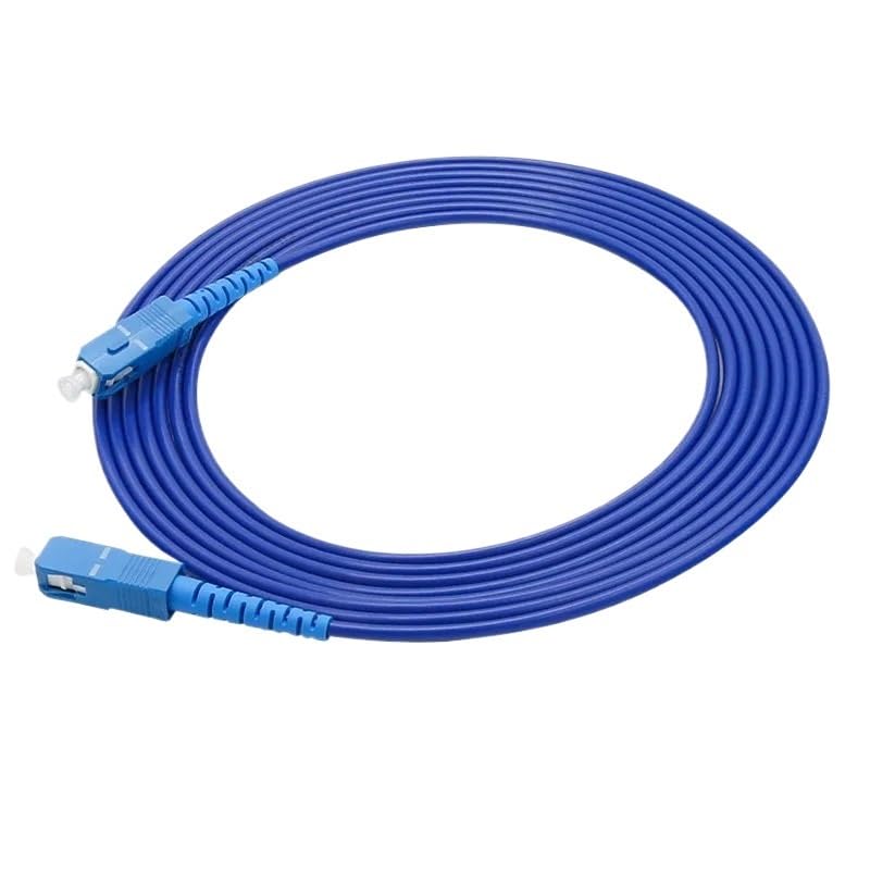 Câble fibre optique SC monomode blindé 1 conducteur 60m pour réseau FTTH premium