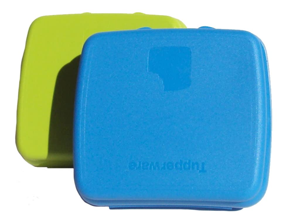 Amazon.com: Tupperware Sandwich Keepers Set of 2 Lime Green and