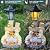 ZYLiWoo Outside Dog Statue with Solar Lantern, Garden Welcome Sign Dog Solar Figurines Light, Patio Outdoor Decoration, Balcony Lawn Decor, Unique Birthday House Warming Gift for Women, Mom, Grandma