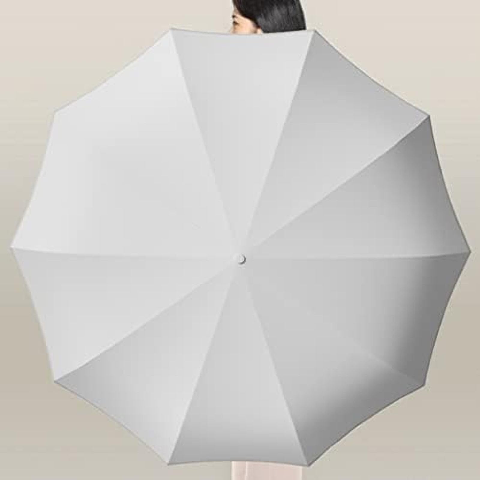 Genérico Paraguas Automático Plegable, Resistente Al Viento Y A La Lluvia