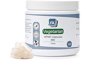 Empty Vegetable Caps 00 120 Jumbo Capsulone Original (Better than Empty Capsules 00)