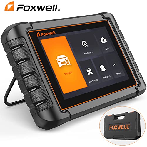 Free Shipping Offer Foxwell NT809 All System Automotive Diagnostic Code Reader Scan Tool- OBD2 Scanner Diagnostic Tool w/ 28 Resets ABS Bleed/BMS/Oil Reset/D-P-F/TPMS, Car Diagnostic Scanner for All Cars, Handheld Case