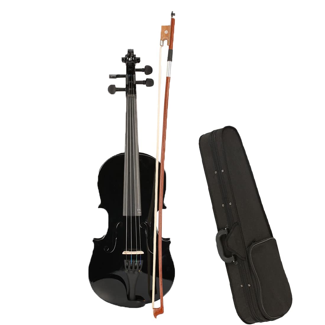 Amazon.com: Kcelarec 1/2 Acoustic Violin with Case Bow Rosin