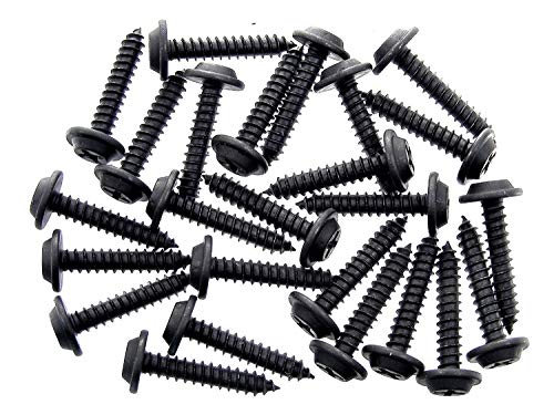 Retro-Motive #10 X 1 Phillips Flat Top Trim Screws Fits Ford GM Mopar (Qty 25) #972