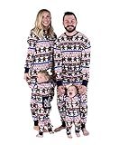 Lazy One Flapjacks, Matching Christmas Pajamas for The Dog, Baby & Kids, Teens, and Adults (Sweet Cheeks Gingerbread, 6 MO)