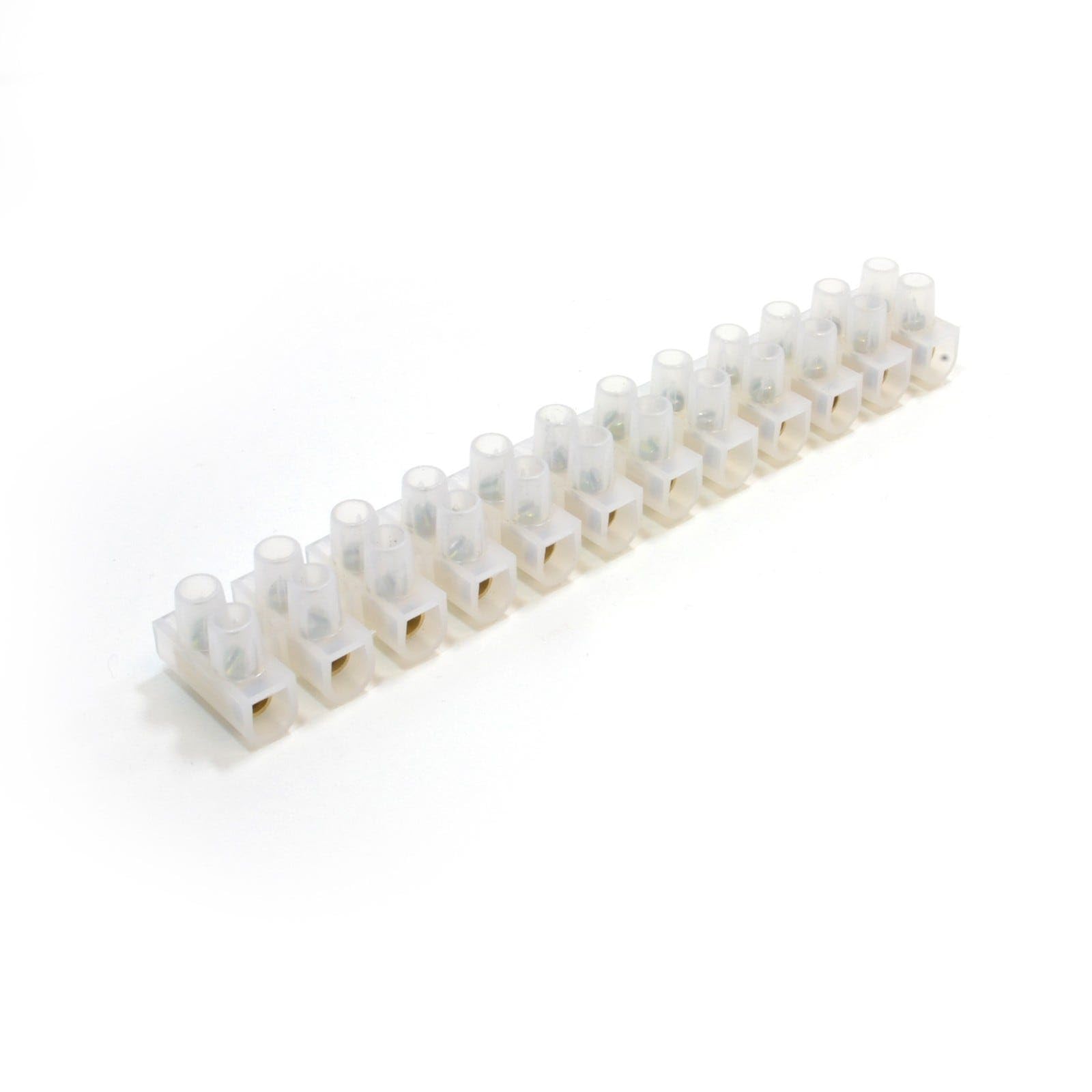 12 Way Terminal Strip for 10 Amp Power Cables Choc Block Cable Joiner