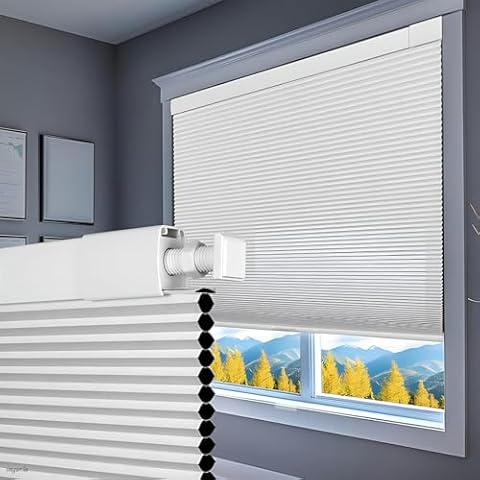 Customized Cordless Honeycomb Shades by Luxevoir Panoramix Cover