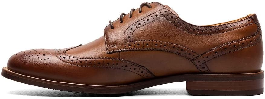 Florsheim Men's, Rucci Wingtip Oxford Cognac 10 M