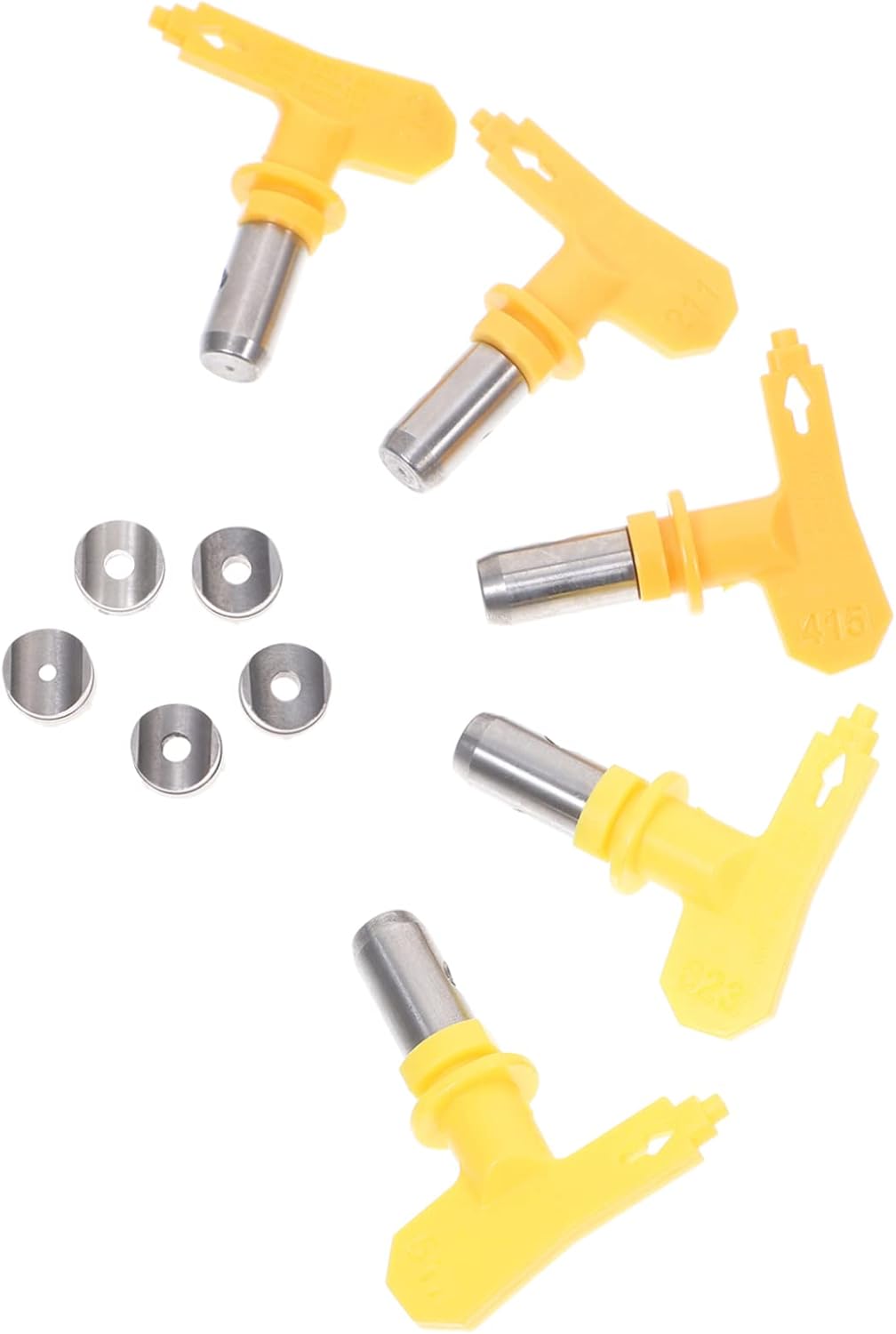 UPKOCH 5pcs High Pressure Airless Nozzle Nebulizador Spray Can High