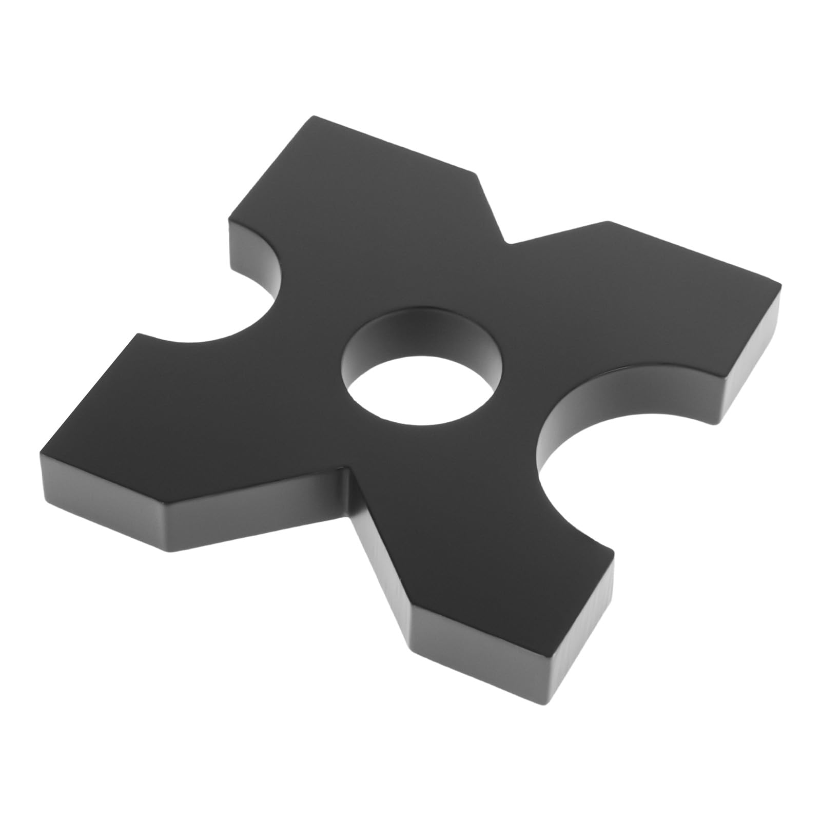 Piastra pressa per telaio H pressa idraulica 20T e 32T in metallo per pressa da officina, 1 paio di piastre idrauliche per carichi (18 x 18 x 2,5 cm)