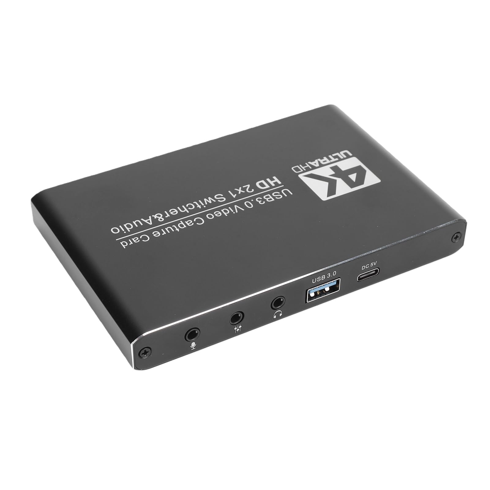 Sxhlseller Tarjeta de Captura 4K, Dispositivo de Captura de Vídeo USB 3.0 con Salida en Bucle 4K60Hz 1080p240FPS, Grabación de Baja Latencia para Streaming, Juegos, DSLR, PC, Mac, OBS y
