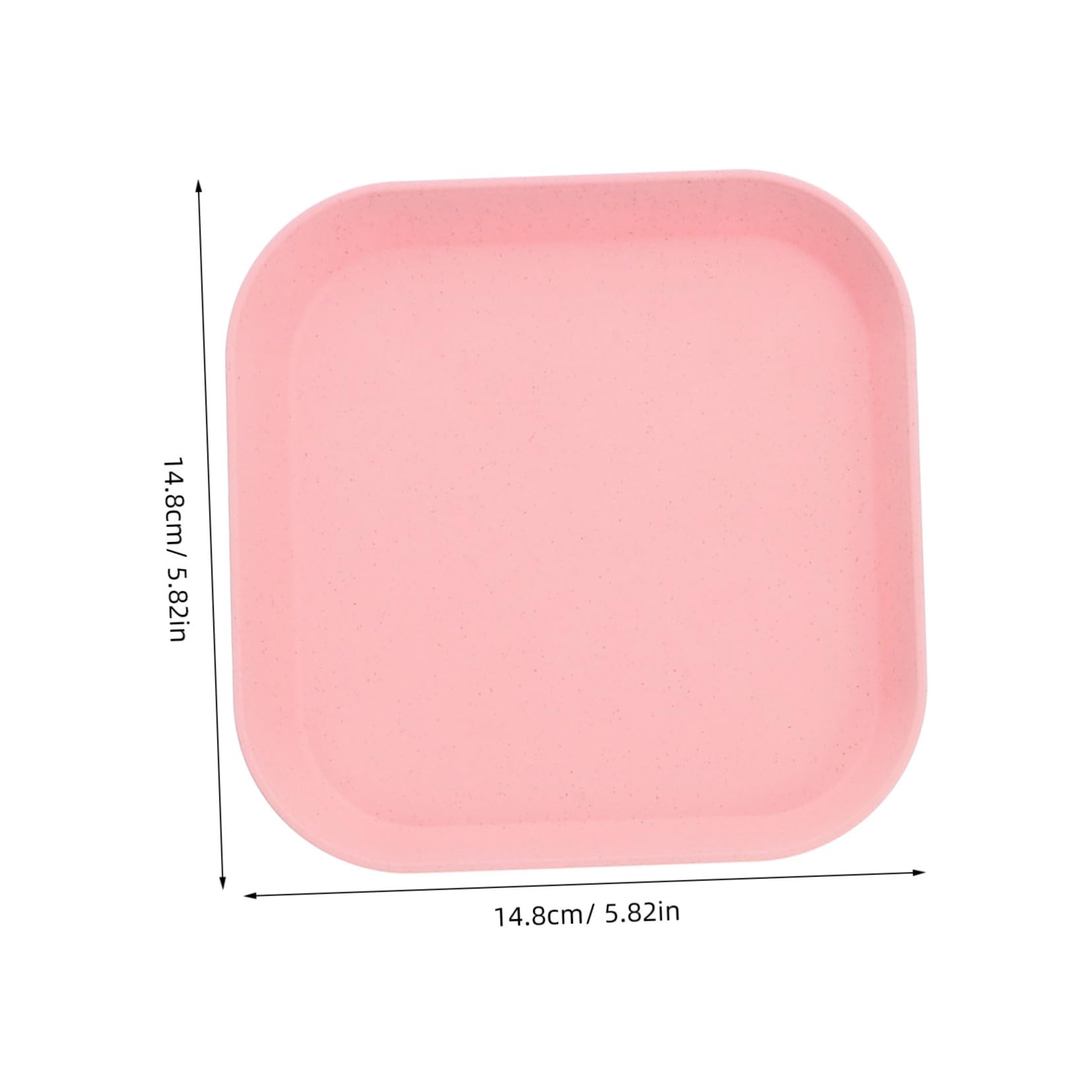 Garneck 4pcs Cute Cat Food Bowls Shallow Kitten Feeding Dishes with Non Slip Base Easy to for Small Pets Like Kittens and Legged Cats Durable Material