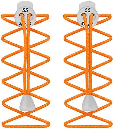 55 Sport Elastic Lock Shoelaces For Running & Triathlon