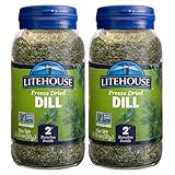 Litehouse Freeze Dried Dill, 0.35 Ounce, 2-Pack