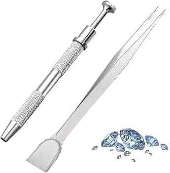 Pinze A 4 Artigli Per Piercing E Gioielli - Strumento Di Precisione Per Pietre Preziose E Componenti - Foto 10