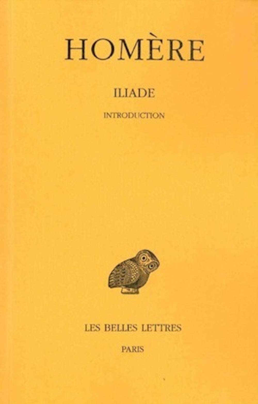 Homere, Iliade: Introduction