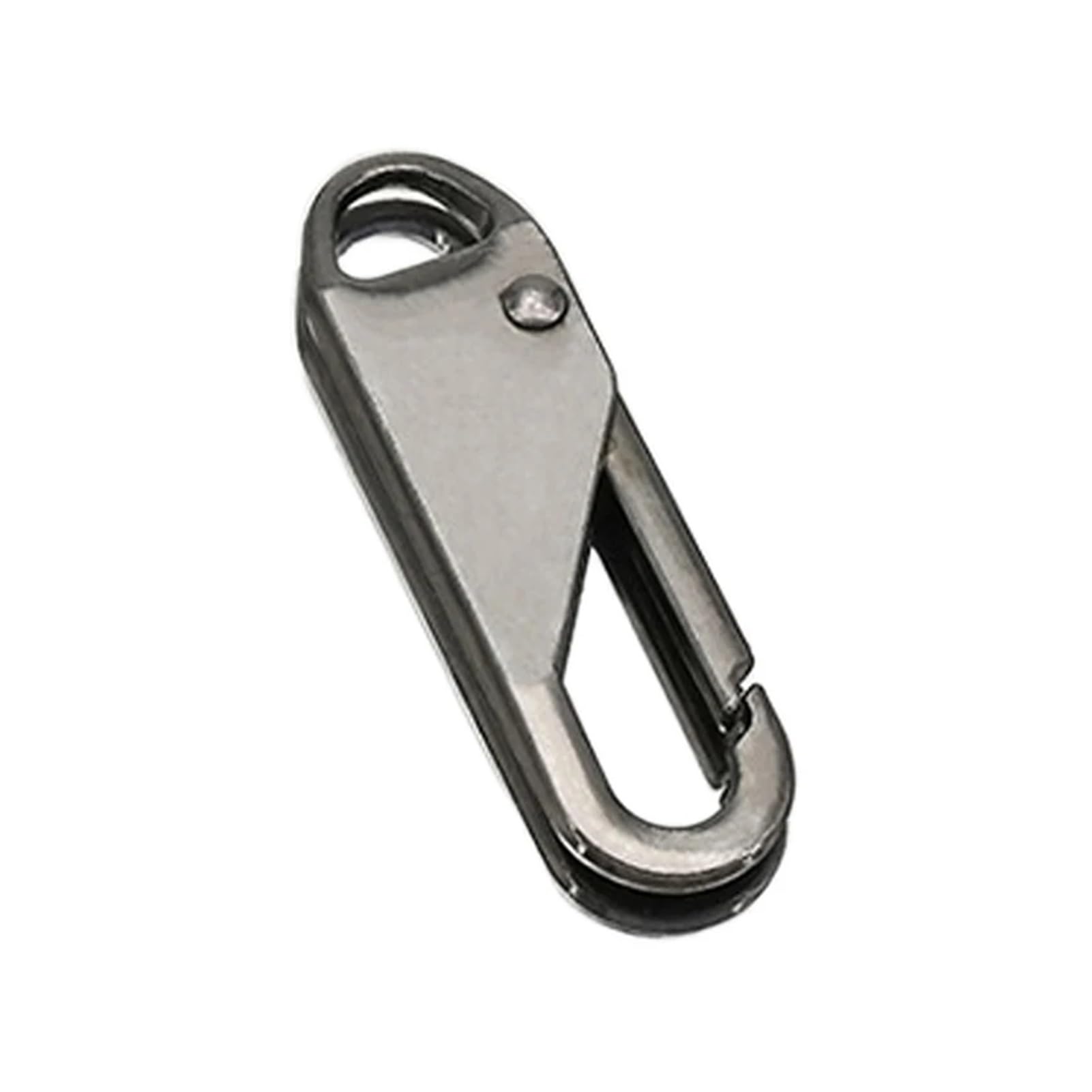 BUUV Kit de reparación de cremallera de repuesto para equipaje, mochila, ropa, pantalones, cartera (gris, 2 piezas)