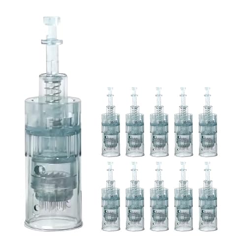 Dr Pen - Cartuchos de repuesto para agujas paquete de 10 x 24 pines Compatible con Dr Pen Ultima M8