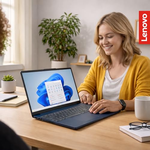 Image of Lenovo IdeaPad Slim 3i - WUXGA Touchscreen Laptop - Intel Core 5 210H (8-Core, Outperforms Intel Core i7-13620H) - Backlit Keyboard - 16GB DDR5-1TB Storage(512GB SSD w / 512GB External)